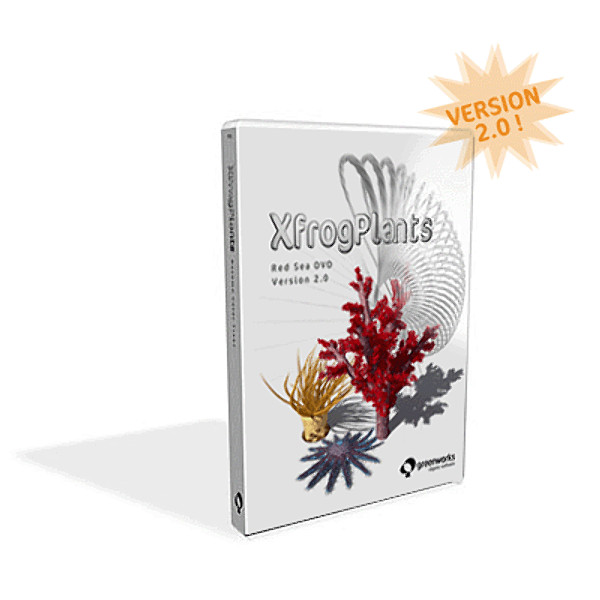 3ds red sea dvd plants - XfrogPlants Red Sea DVD by xfrog